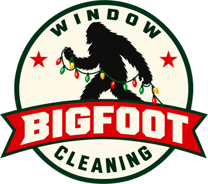 Bigfoot Window Cleaning — holiday lights